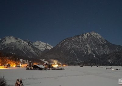 Oberstdorf bei Nacht